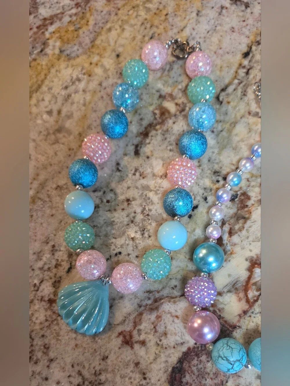 Girls Beaded Dress Up Jewelry Lot